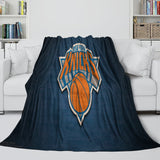 Carica l&#39;immagine nel visualizzatore Galleria, New York Knicks Blanket Flannel Fleece Throw Room Decoration