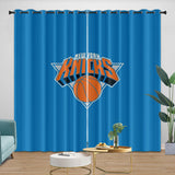 Charger l&#39;image dans la visionneuse de la galerie, New York Knicks Curtains Blackout Window Drapes Room Decoration