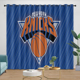 Charger l&#39;image dans la visionneuse de la galerie, New York Knicks Curtains Blackout Window Drapes Room Decoration