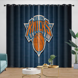 Charger l&#39;image dans la visionneuse de la galerie, New York Knicks Curtains Blackout Window Drapes Room Decoration