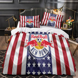 Carica l&#39;immagine nel visualizzatore Galleria, New York Red Bulls Bedding Set Duvet Cover Without Filler