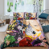 Load image into Gallery viewer, One-Punch Man Bedding Set Pattern Quilt Cover Without Filler