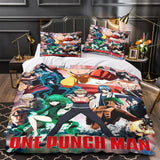 Load image into Gallery viewer, One-Punch Man Bedding Set Pattern Quilt Cover Without Filler