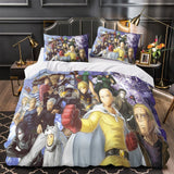 Load image into Gallery viewer, One-Punch Man Bedding Set Pattern Quilt Cover Without Filler