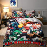 Load image into Gallery viewer, One-Punch Man Bedding Set Pattern Quilt Cover Without Filler