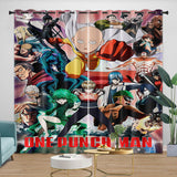 Laden Sie das Bild in den Galerie-Viewer, One-Punch Man Curtains Blackout Window Drapes Room Decoration