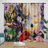 Laden Sie das Bild in den Galerie-Viewer, One-Punch Man Curtains Blackout Window Drapes Room Decoration