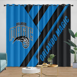 Laden Sie das Bild in den Galerie-Viewer, Orlando Magic Curtains Blackout Window Drapes Room Decoration