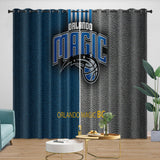 Laden Sie das Bild in den Galerie-Viewer, Orlando Magic Curtains Blackout Window Drapes Room Decoration