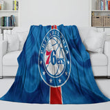 Carica l&#39;immagine nel visualizzatore Galleria, Philadelphia 76ers Blanket Flannel Fleece Throw Room Decoration