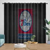 Laden Sie das Bild in den Galerie-Viewer, Philadelphia 76ers Curtains Blackout Window Drapes Room Decoration