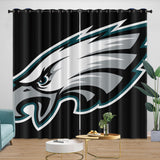 Carica l&#39;immagine nel visualizzatore Galleria, Philadelphia Eagles Curtains Blackout Window Drapes Room Decoration