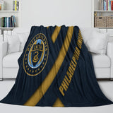 Charger l&#39;image dans la visionneuse de la galerie, Philadelphia Union Blanket Flannel Fleece Throw Room Decoration