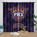 Laden Sie das Bild in den Galerie-Viewer, Phoenix Suns Curtains Blackout Window Drapes Room Decoration