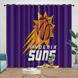 Laden Sie das Bild in den Galerie-Viewer, Phoenix Suns Curtains Blackout Window Drapes Room Decoration