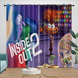 Carica l&#39;immagine nel visualizzatore Galleria, Pixar&#39;s Inside Out 2 Curtains Blackout Window Drapes Room Decoration