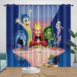 Carica l&#39;immagine nel visualizzatore Galleria, Pixar&#39;s Inside Out 2 Curtains Blackout Window Drapes Room Decoration