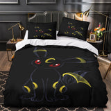 Carica l&#39;immagine nel visualizzatore Galleria, Pokemon Umbreon Bedding Set Duvet Cover Without Filler