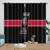 Charger l&#39;image dans la visionneuse de la galerie, Portland Trail Blazers Curtains Blackout Window Drapes Room Decoration