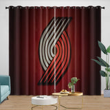 Charger l&#39;image dans la visionneuse de la galerie, Portland Trail Blazers Curtains Blackout Window Drapes Room Decoration