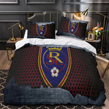 Carica l&#39;immagine nel visualizzatore Galleria, Real Salt Lake Bedding Set Duvet Cover Without Filler