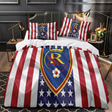 Carica l&#39;immagine nel visualizzatore Galleria, Real Salt Lake Bedding Set Duvet Cover Without Filler