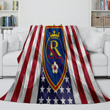 Load image into Gallery viewer, Real Salt Lake Blanket Flannel Fleece Throw Room Decoration