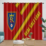 Laden Sie das Bild in den Galerie-Viewer, Real Salt Lake Curtains Blackout Window Drapes Room Decoration