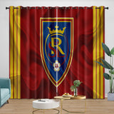 Laden Sie das Bild in den Galerie-Viewer, Real Salt Lake Curtains Blackout Window Drapes Room Decoration