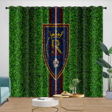 Laden Sie das Bild in den Galerie-Viewer, Real Salt Lake Curtains Blackout Window Drapes Room Decoration