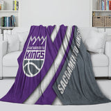 Load image into Gallery viewer, Sacramento Kings Blanket Flannel Fleece Throw Room Decoration