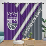 Charger l&#39;image dans la visionneuse de la galerie, Sacramento Kings Curtains Blackout Window Drapes Room Decoration