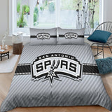 Charger l&#39;image dans la visionneuse de la galerie, San Antonio Spurs Bedding Set Duvet Cover Without Filler