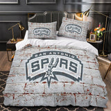 Charger l&#39;image dans la visionneuse de la galerie, San Antonio Spurs Bedding Set Duvet Cover Without Filler