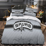 Charger l&#39;image dans la visionneuse de la galerie, San Antonio Spurs Bedding Set Duvet Cover Without Filler