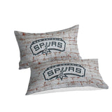 Charger l&#39;image dans la visionneuse de la galerie, San Antonio Spurs Bedding Set Duvet Cover Without Filler