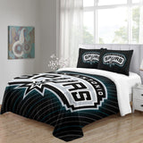 Charger l&#39;image dans la visionneuse de la galerie, San Antonio Spurs Bedding Set Duvet Cover Without Filler