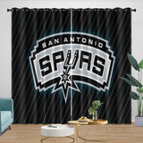 Load image into Gallery viewer, San Antonio Spurs Curtains Blackout Window Drapes Room Decoration