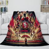 Charger l&#39;image dans la visionneuse de la galerie, San Francisco 49ers Blanket Flannel Fleece Throw Room Decoration