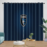 Carica l&#39;immagine nel visualizzatore Galleria, San Jose Earthquakes Curtains Blackout Window Drapes Room Decoration