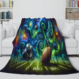 Laden Sie das Bild in den Galerie-Viewer, Seattle Seahawks Blanket Flannel Fleece Throw Room Decoration