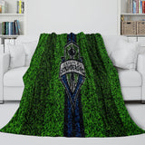 Charger l&#39;image dans la visionneuse de la galerie, Seattle Sounders FC Blanket Flannel Fleece Throw Room Decoration