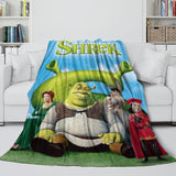 Load image into Gallery viewer, Shrek Blanket Flannel Fleece Throw Room Decoration