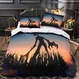 Carica l&#39;immagine nel visualizzatore Galleria, Siren Head Bedding Set Quilt Duvet Cover Without Filler