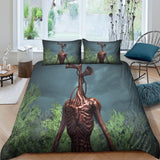 Carica l&#39;immagine nel visualizzatore Galleria, Siren Head Bedding Set Quilt Duvet Cover Without Filler