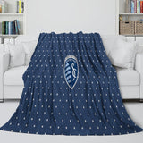 Carica l&#39;immagine nel visualizzatore Galleria, Sporting Kansas City Blanket Flannel Fleece Throw Room Decoration