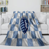 Carica l&#39;immagine nel visualizzatore Galleria, Sporting Kansas City Blanket Flannel Fleece Throw Room Decoration