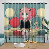 Load image into Gallery viewer, Spy X Family Curtains Kids Blackout Window Drapes