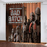 Load image into Gallery viewer, Star Wars The Bad Batch Curtains Pattern Blackout Window Drapes