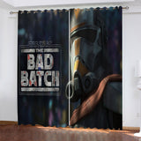 Load image into Gallery viewer, Star Wars The Bad Batch Curtains Pattern Blackout Window Drapes